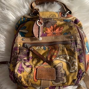 Fossil backpack purse